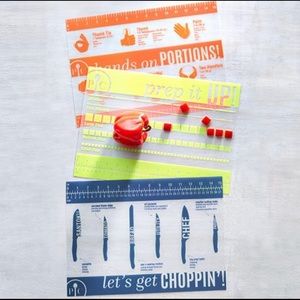 NEW Pampered Chef large flexible cutting mats